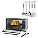 Forno Elétrico Philco 42 L - 110V + Conjunto de Utensílios Euro Home p/ Cozinha IN9444 c/ 6 Peças