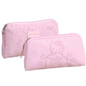 Conjunto de Necessaires Baby Go Hello Kitty 3272 Rosa - 2 Pe&ccedil;as - cod. 375705