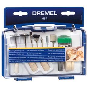 Jogo de Limpeza p / Polimento Dremel c / 20 Pe&ccedil;as - cod. 31715