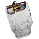 Tapetes Tuning p/ Carro Luxcar Universal 174 c/ 4 Peças - Prata