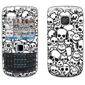 Skin I Stick p/ Nokia C3 Caveira