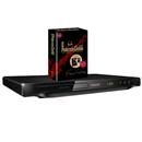 DVD Player Karaokê Philips DVP3820KX c/ Entrada USB, Ripping e Gravação do Karaokê + DVD - Coleção O Poderoso Chefão + Baralho - 4 Discos