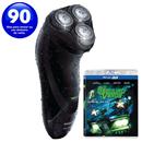 Barbeador Philips Seco e Molhado AquaTouch AT751/14 + Blu-Ray - O Besouro Verde 3D
