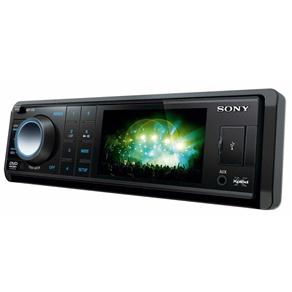 DVD Automotivo Sony Xplod MEX-V30 c/ Tela de 3”, Entrada Auxiliar frontal e USB, Display Dual Led Azul e Âmbar