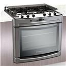 Fogão de Embutir Brastemp 5 Bocas Ative! BY876AR c/ Timer e Grill - Inox