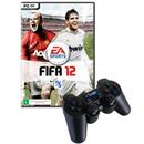 Jogo Fifa 12 - PC + Joystick Flex Neo para PC, PS1, PS2 e PS3