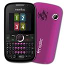 Celular Desbloqueado Venko Carisma Purple QWERTY c/ Câmera 1.3MP, MP3 Player, Rádio FM, Quadri Chip, TV Analógica, Bluetooth e Fone de Ouvido
