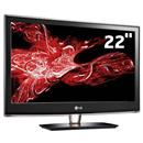 TV 22" LED LG 22LV2500 c/ Entradas HDMI e USB e...