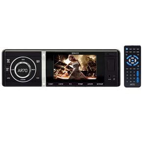 MP3 Automotivo AR70 MM420 c/ Tela 3", Entrada USB e Slot p/ Cartão de Memória