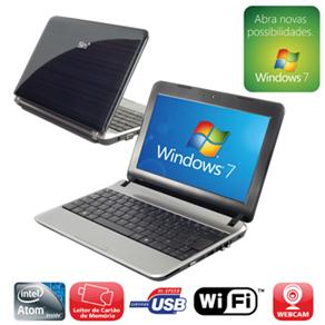 Netbook Positivo X900 com Intel Atom N455, 2GB, 320GB, Leitor de Cartões, Wireless, Webcam, LED 10.1´´ e Windows 7 Starter Original - Netbook 452137