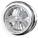 Exaustor Axial Tron 51030031 25 cm 1/12 HP - 60w Cromado