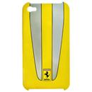 Capa p/ iPhone Vertical Ferrari GTR em Policarbonato - Amarelo