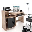 Mesa para Computador Vamol Shari - Ébano Dorale/Preto