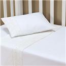 Jogo de cama Infantil Plumasul Baby Dreams 233 fios - Urso Branco/Bege