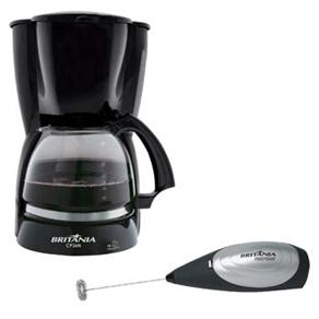 Cafeteira El&eacute;trica Brit&acirc;nia CP36N + Mini Mixer Brit&acirc;nia - cod. 1000031387
