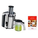 Centrífuga Walita Juicer RI1861 Inox - 700W + Livro de Receitas Philips Walita