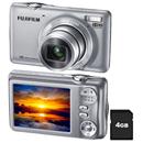 Câmera Digital Fujifilm FinePix JX425 Prata c/ ...