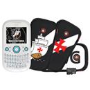 Celular Desbloqueado ZTE R236 Vasco com Dual Chip, Câmera 1.3, Bluetooth, MP3 Player, Rádio FM, Fone de Ouvido e Cartão 1GB + Squeeze