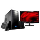 Computador Positivo I9500 com Intel Core i5-2310, 6GB, 1TB, HDMI e Linux + Monitor LCD Samsung 15.6" Plum B1630N Widescreen