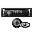 MP3 Automotivo Pioneer DVH-3180UB c/ Leitor de DVD, Entrada Auxiliar Frontal e USB + Alto-Falante Pioneer TS-G1712i Coaxial 6"