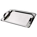 Bandeja Euro Home com Alça Inox IN3275 - 40x28 cm