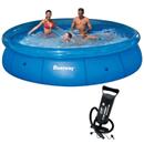 Piscina Bestway Fast Set 5.500L - Azul + Bomba ...