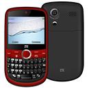 Celular Desbloqueado ZTE X993 Vermelho com Teclado Qwerty, Dual Chip, Câmera 2MP, Bluetooth, Rádio FM, MP3 e Fone de Ouvidor