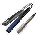 Prancha Taiff Linha Diamante Saffira + Escova Profissional ProArt Perola 9800
