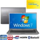 Notebook Samsung 700Z4A-SD1 com Intel® Core™ i5-2450M, 6GB, 1TB, Gravador de DVD, HDMI, Bluetooth, AMD Radeon, LED 15" e Windows 7 Home Premium