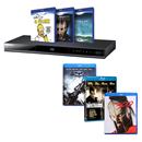 Blu Ray Player Samsung c/Cabo HDMI + 6 Filmes: ...