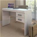 Mesa para Computador Politorno Mafra com 2 Gavetas - Branco