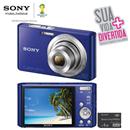 Câmera Sony DSC-W610 Azul c/ 14.1MP, LCD 2.7”, ...