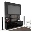 Estante Home Vision Vamol - Vulcano/Preto