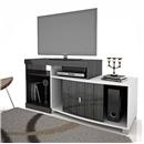 Rack Vamol Led - Branco/Zebrano