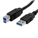 Cabo Clone USB 3.0 A(M) x B(M) 1,80 cm - Preto