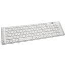 Teclado Chocolate Multimídia Integris 7228JU USB - Branco