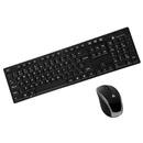 Teclado e Mouse Wireless Clone 9213 - Preto