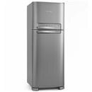 Refrigerador Electrolux Frost Free Duplex Celebrate Blue Touch DFX49 com Controle de Temperatura - 402 L - Inox