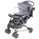 Carrinho de Bebê Styll Baby com Balanço - Cinza/Lilás