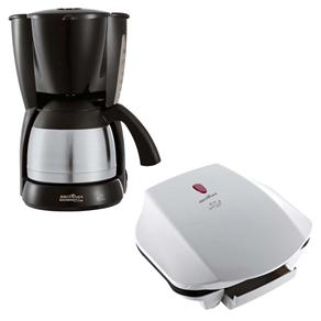 Cafeteira El&eacute;trica Brit&acirc;nia Thermo 36N - Preto / Inox + Grill Brit&acirc;nia Light 3 - cod. 1000035606
