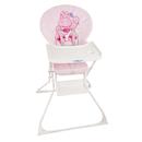 Cadeira para Refeição Hercules Luxo Hippo 207224 - Branco/Rosa