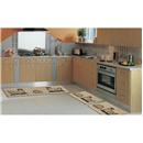 Conjunto de Tapetes Sisal Rayza Galinha Para Cozinha - 3 Peças