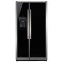 Refrigerador Side by Side GE Glass 23 ZN3FFBFBN com Dispenser de Água e Gelo - 549 L - Preto