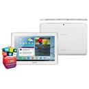 Tablet Samsung Galaxy Tab 2 10.1 P5100 3G com Tela 10.1", 16GB, Dual Core 1.0 GHz, Câmera 3.2MP, Wi-Fi, GPS, Bluetooth e Android 4 - Branco