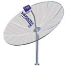 Kit de Antena Parabólica Visiontec Multiponto 1,70 m
