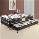 Cama Box Conjugado Colchobox Solteiro Paropas com Cama Auxiliar 40x88x188cm - Preto
