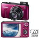 Câmera Digital Canon PowerShot SX240HS Pink Full HD com 12.1 MP, LCD 3.0", Zoom Óptico 20x, PictBridge e Detector de Sorrisos e Faces