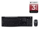 Teclado e Mouse Logitech MK260 Wireless - Preto