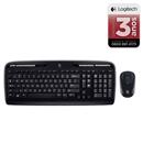 Teclado e Mouse Logitech MK320 Wireless - Preto