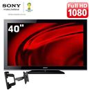 TV 40" LCD Sony Bravia KDL 40BX455 Full HD + Suporte de Parede Articulado ELG para TV de 26” até 55” LCD/LED/Plasma EM02 VESA 400